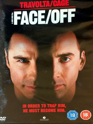 Face/Off DVD action thriller movie with John Travolta and Nicolas Cage, sealed
