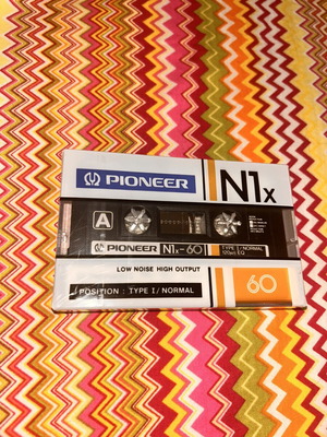 Pioneer N1x 60 cassette tape sealed, made in Japan 1983