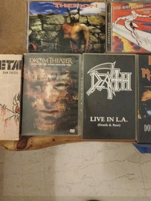 Therion Theli digipack CD and assorted music tapes used