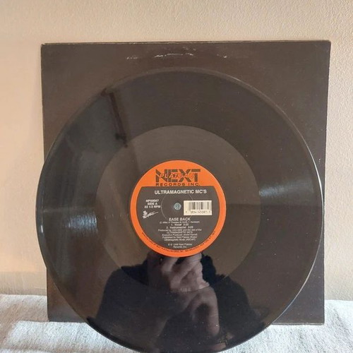 Ultramagnetic MC's Ease Back Vinyl record used, hip-hop
