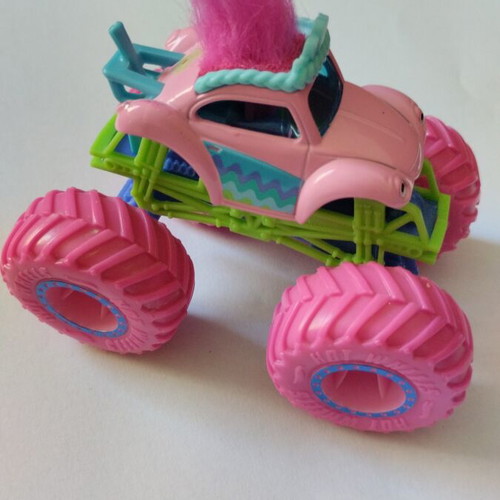 Hot Wheels Monster Truck Poppy like new, 1:64 scale