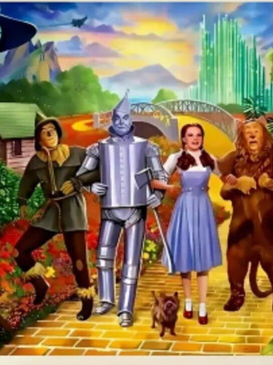 Diamond painting Wizard of Oz new set 30×40
