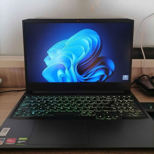 Lenovo Gaming 3 15ACH6 Laptop used with Ryzen 5 and Nvidia GeForce