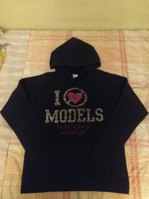 Trax hoodie No 14 like new for girls 14 years