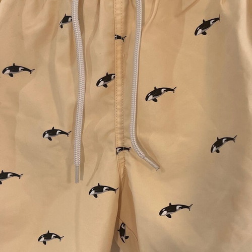 H&M swimwear used with orca print, size 164 cm
