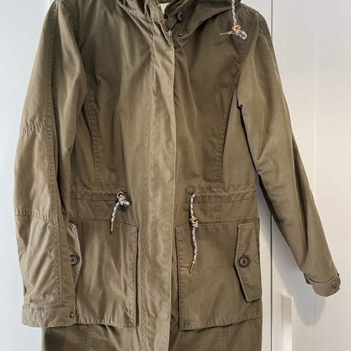 Funky Buddha parka size S like new, khaki