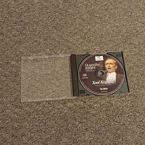 Classical music and opera CD set used, pack of 4 with Maria Callas and Jose Carreras