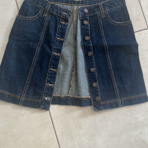 Stradivarius denim skirt new, size S 36 8, blue