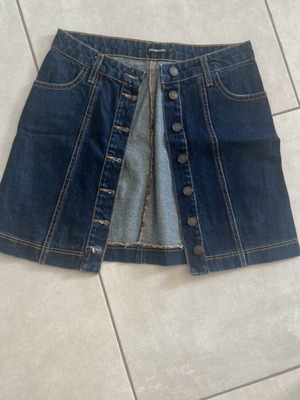Stradivarius denim skirt new, size S 36 8, blue