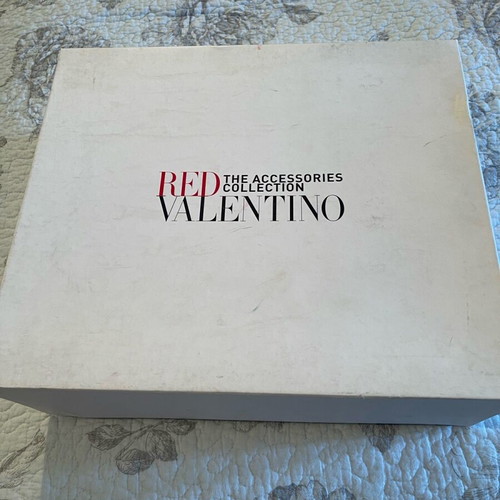 Red Valentino platforms new, leather patent beige, size 40