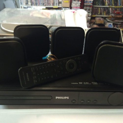 Philips HTS3270 home theater used with remote control