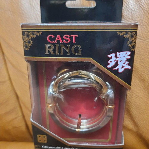Cast Ring Hanayama like new