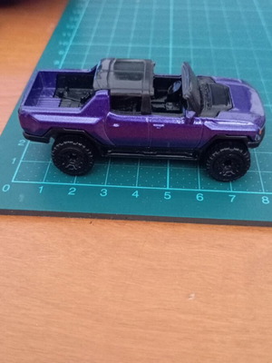 Hot Wheels 2021 GMC Hummer EV Violet 62/250 της σειράς HW Vert Vitesse 6/10 σαν καινούργιο