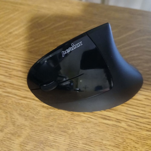 Perixx Perimice-713L wireless ergonomic optical mouse for left-handed