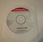 US Robotics installation CD like new, functional