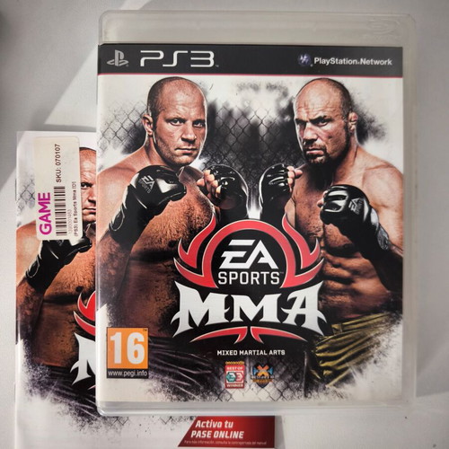 EA Sports MMA game for PS3