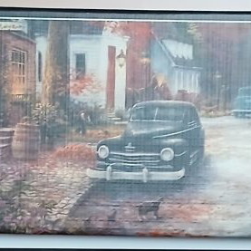 Puzzle A Moment on Memory Lane 2000 pieces used