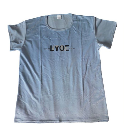 Men's light blue T-shirts size S pack of 10 new