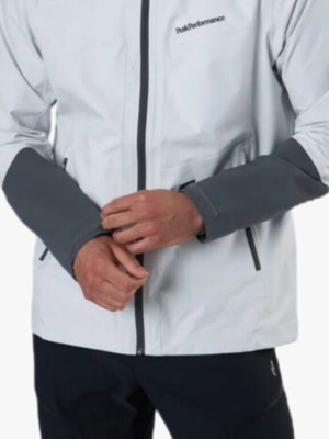 Peak Performance Velox XL new gray waterproof and windproof jacket