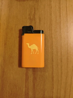 Camel promotional lighter used, functional, collectible