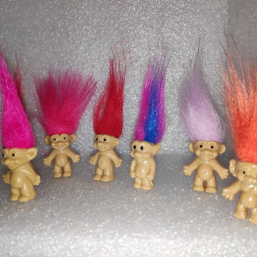 Vintage Euchoulides figures set of 10, like new, Western Animation