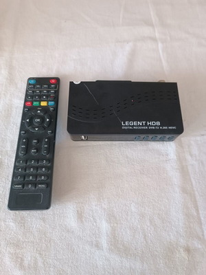 Legent HD8 DVB-T2 H.265 HEVC Full HD цифров телевизионен приемник с дистанционно