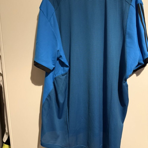 Adidas sports shirt used, blue, size XL