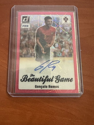 Panini 23-24 Donruss Goncalo Ramos autograph card