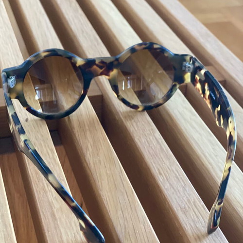Black Eyewear Zoot sunglasses used, brown tortoiseshell frame