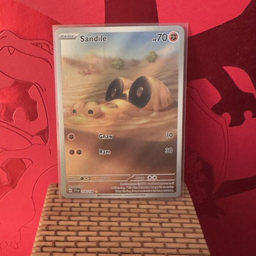Sandile Pokemon card new condition