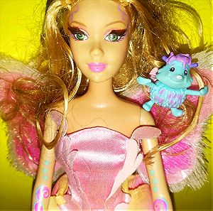 Rare Barbie Fairytopia Elina doll 2004 με ζωάκι