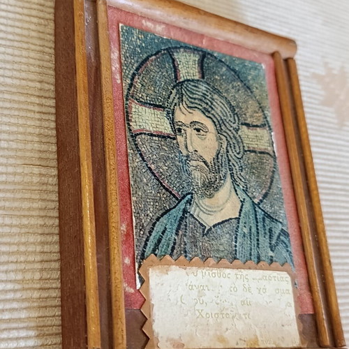 Old religious icon, unique