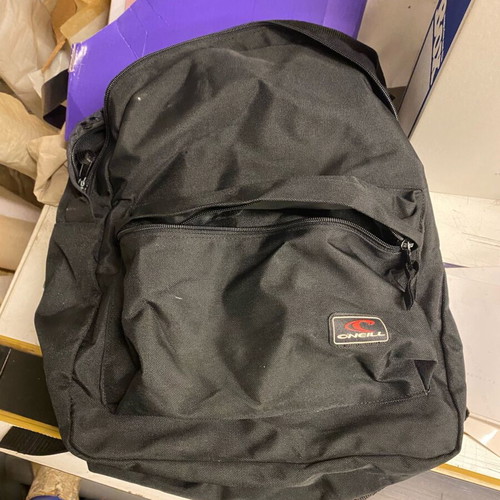 O’Neill backpack used, black, vintage