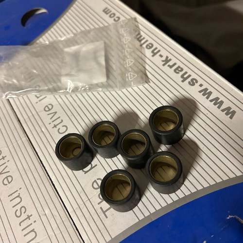 Roller weights for Gilera Runner 200 ST like new, 9gr, 21mm x 17mm