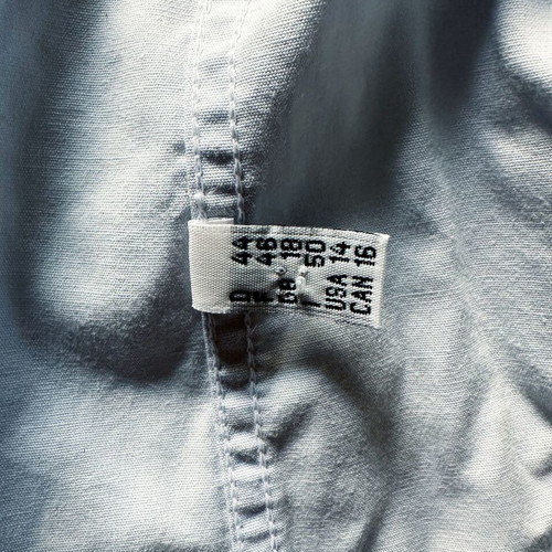 Burberry classic women's baby blue shirt used, size XL