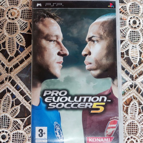 Pro Evolution Soccer 5 Sony PSP game used