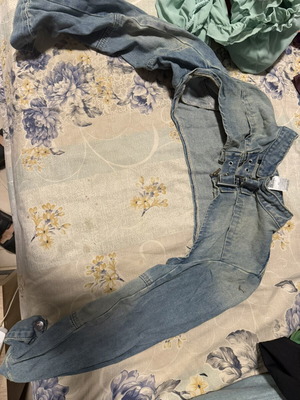 Denim bolero like new, size M