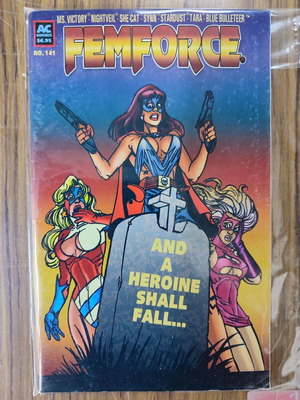 Femforce 141 comic used, English