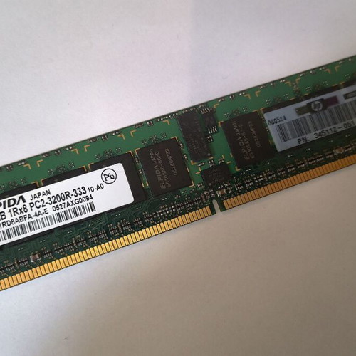 Memory 1x512 PC2-3200R DDR2 Registered ECC for server used