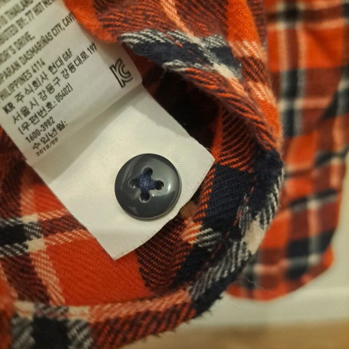 American Eagle flannel plaid shirt XL, unisex overshirt