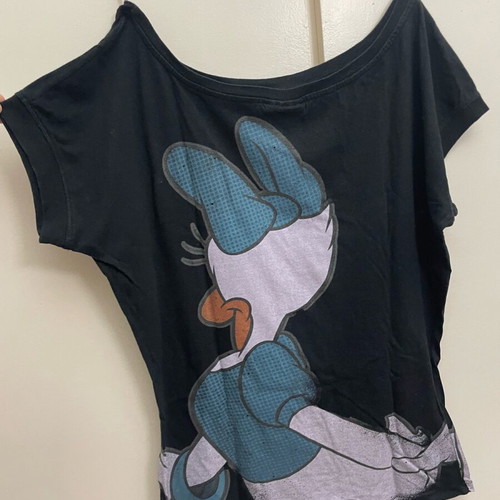 Disney Daisy Duck blouse used, size L