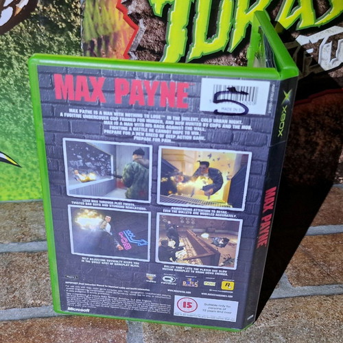 Max Payne Microsoft Xbox 2001 like new