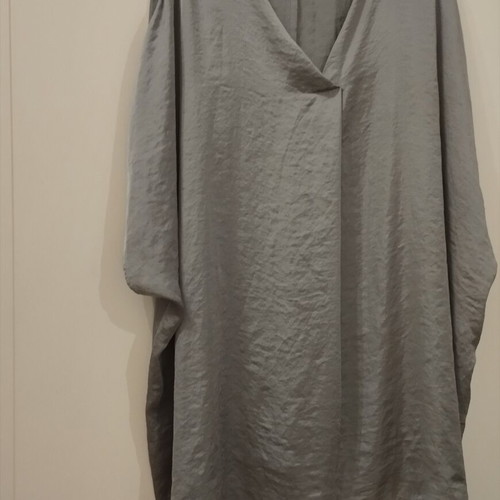 Blouse dress gray size 7XL like new
