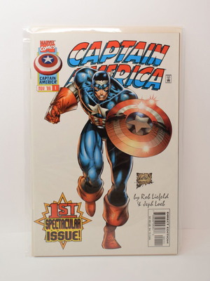 Captain America #1 Marvel Comics 1996 used