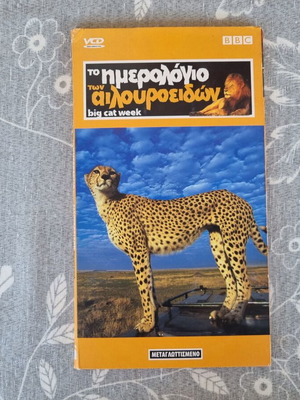 Big Cat Week BBC 6 VCD box set like new, dubbed