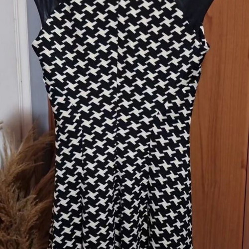 Mara's Collection dress like new, black-beige with elasticity, size M