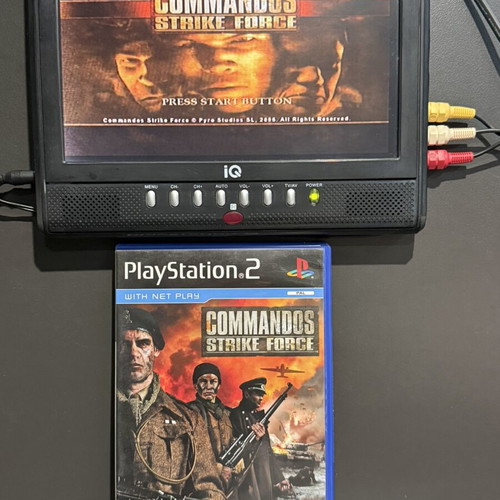 Commandos Strike Force PS2 game used