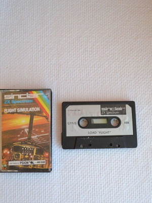 Κασσετα Sinclair ZX Spectrum 48K Flight Simulator μεταχειρισμένη