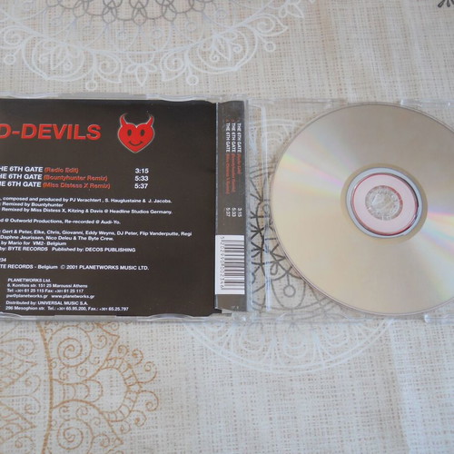 D-Devils The 6th Gate CD used, electronic