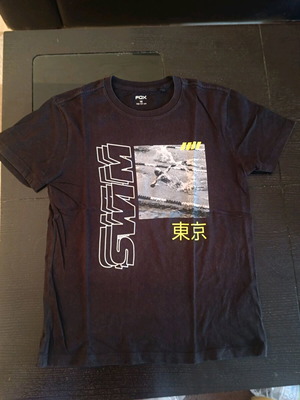 Tshirt Fox No.14 μεταχειρισμένο, μαύρο